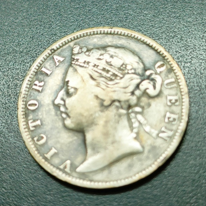 Straits Settlement Queen Victoria 20 Cent 1899