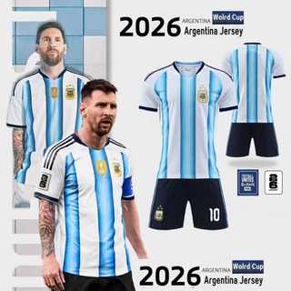 ARGENTINA/BRZIL/ GERMANY/Mexico Football Jersey World Cup 2026 Sublimation Print High Quality and Comfortable Unisex