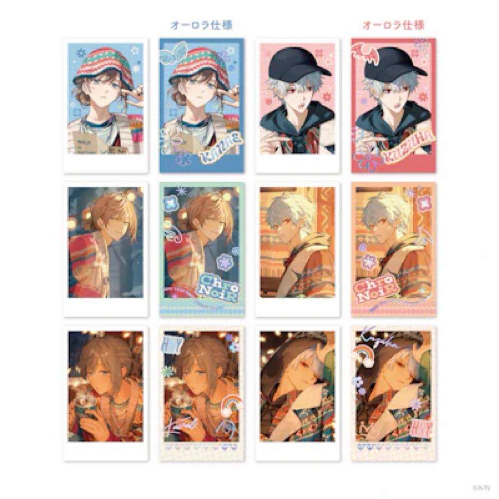 Nijisanji ChroNoir ปีใหม่ 2026 ค่ายลับ Cheki Poloroid Kuzuha Kanae