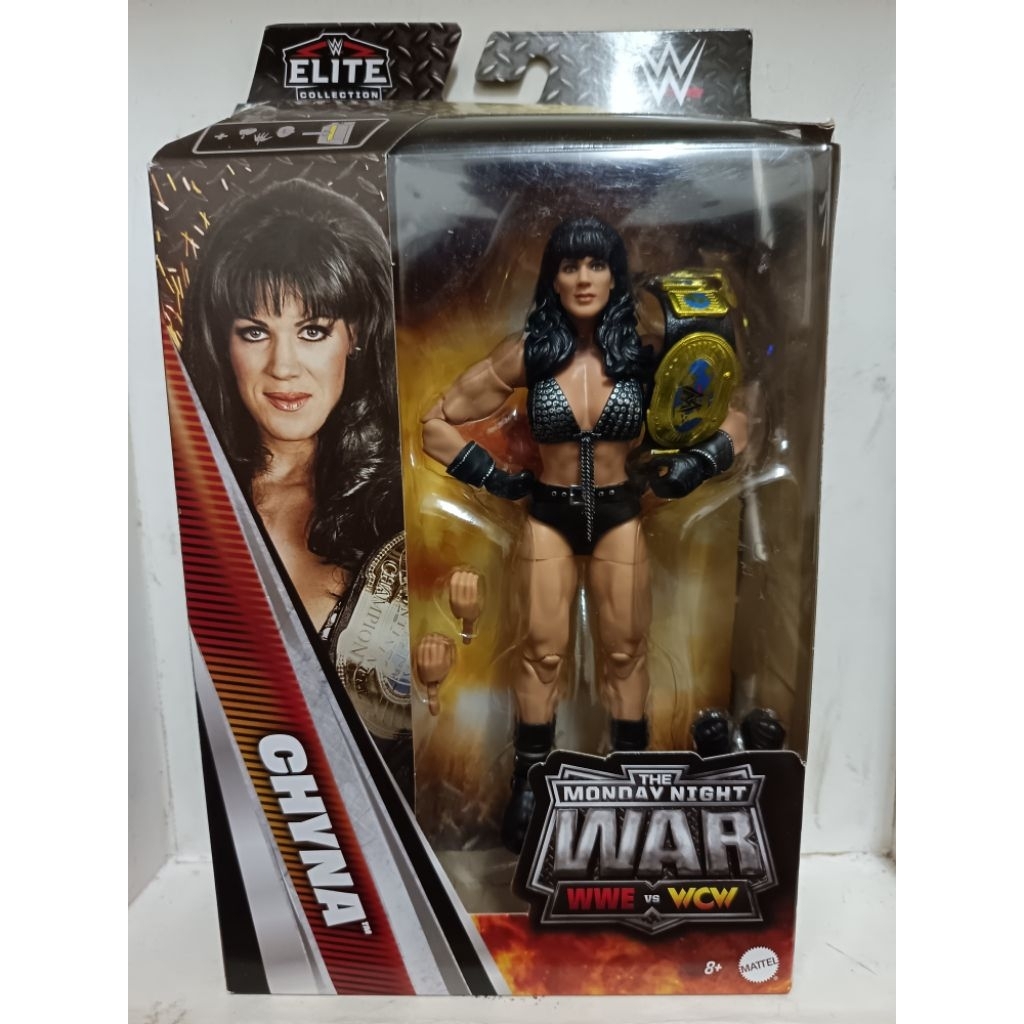 (กล่องความเสียหาย) Mattel WWE Elite Monday Night War Chyna Wrestling Action Figure