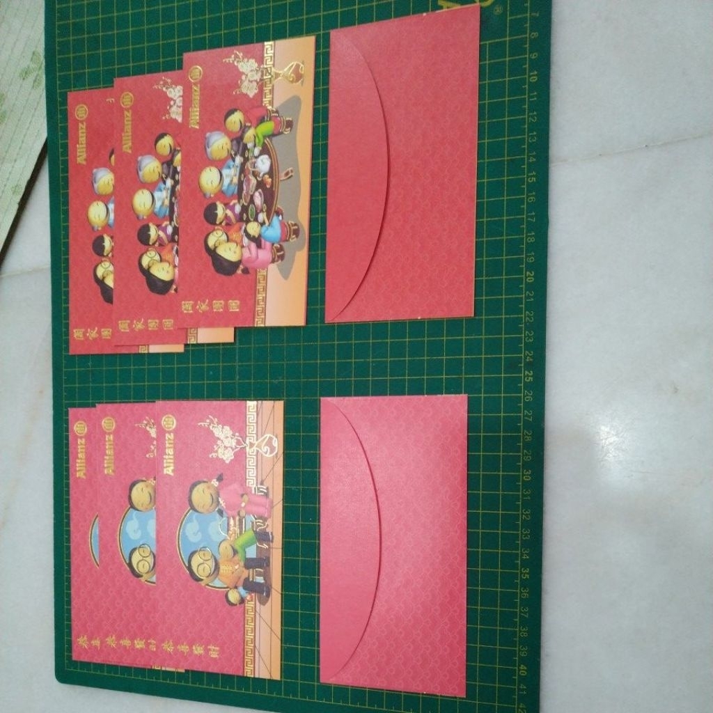 Allianz ang Pao ซองแดง 8 ชิ้น 2 ดีไซน์