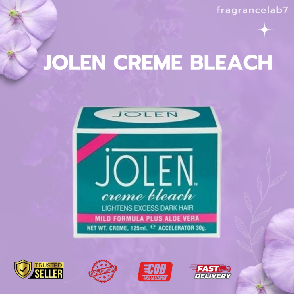 Jolen Cream Bleach Lightens Excess Dark Hair