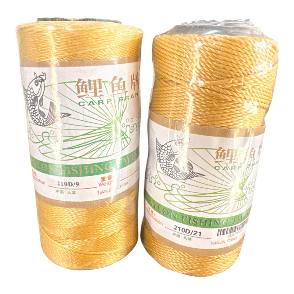 Nylon Twine ( ด้ายช่างไม้) 210D/21 หยาบ & 210D/9 Fine