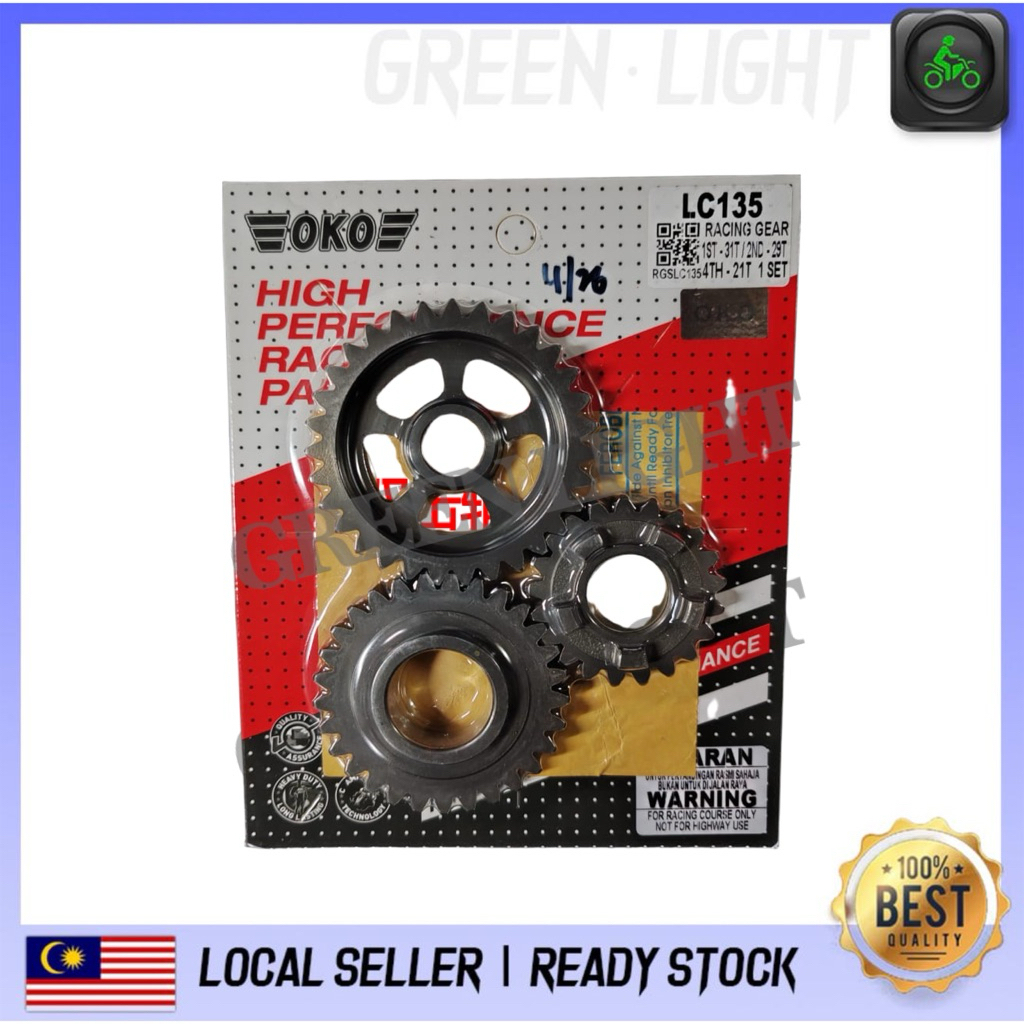 LC135 GEAR BOX 1 2 4 OKO 4s racing GEARBOX 135LC