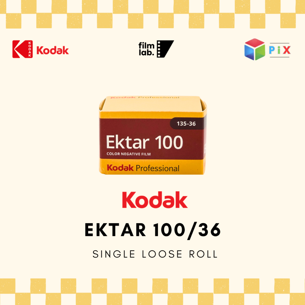 Kodak Ektar 100 35mm 36Exp ม้วนเดี่ยว มีนาคม 2028