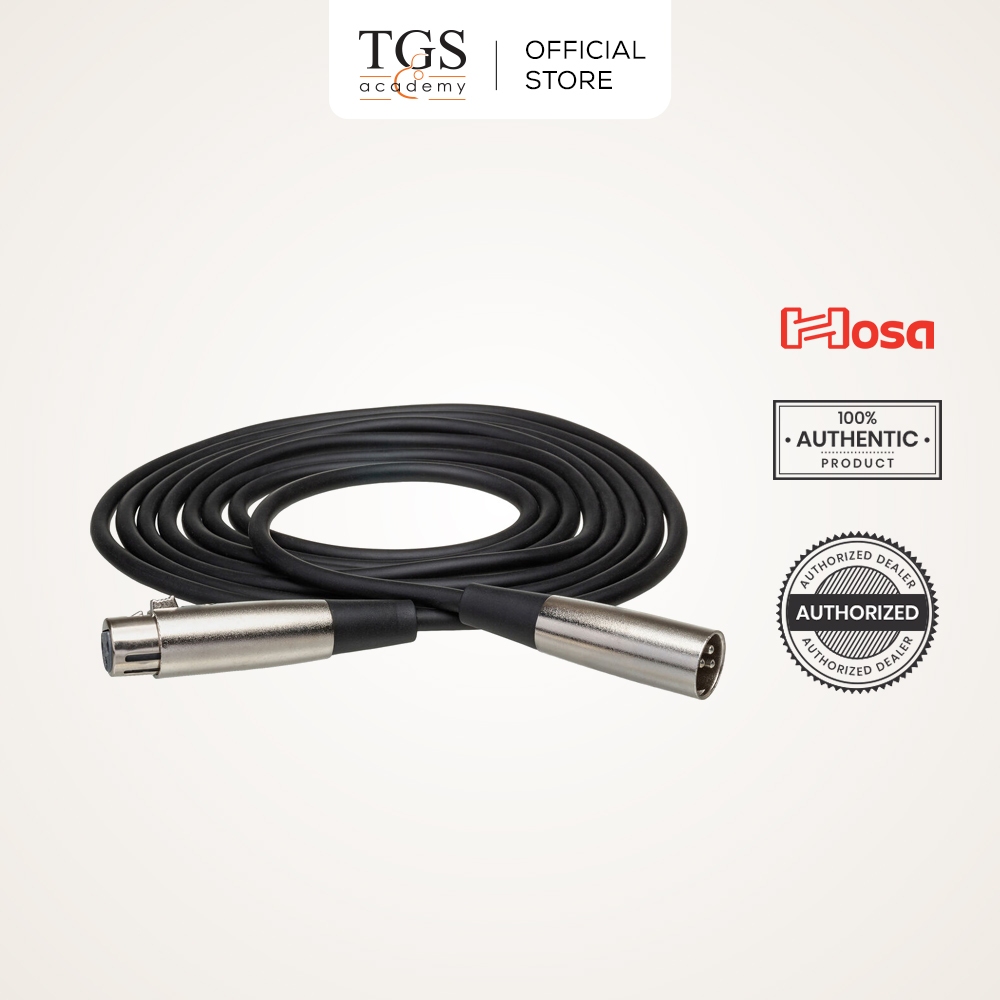 Hosa XLR-105 / XLR-110/115/120 สาย XLR ที่เชื่อมต่อกัน Balanced (5ft / 10ft / 15ft / 20ft)