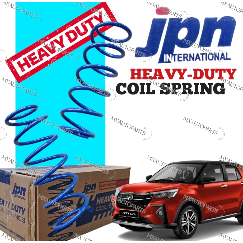 JPN INTERNATIONAL HEAVY DUTY SPRING PERODUA ATIVA D55L 1.0 TURBO FRONT/REAR SET