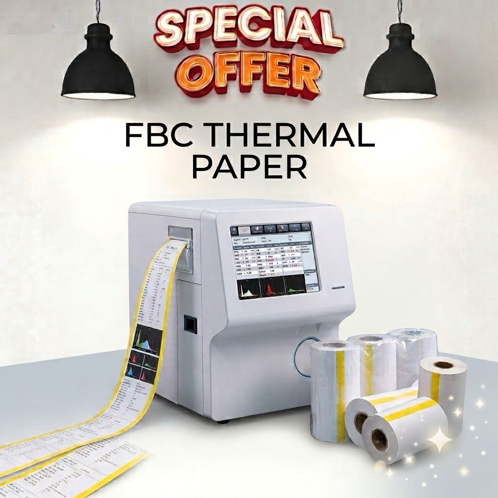 กระดาษบําบัดสําหรับเครื่องจักร MINDRAY FBC (49MM)