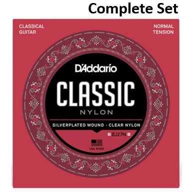 D'ADDARIO Tali Guitar Nylon Student Nylon Classical daddario Guitar String EJ27N Normal Tension Stri