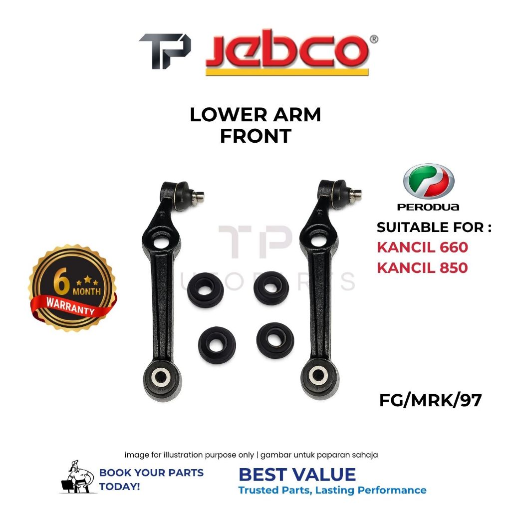 JEB LOWER ARM FRONT PERODUA KANCIL 660 850 - รับประกัน 6 เดือน (FG/MRK/97)