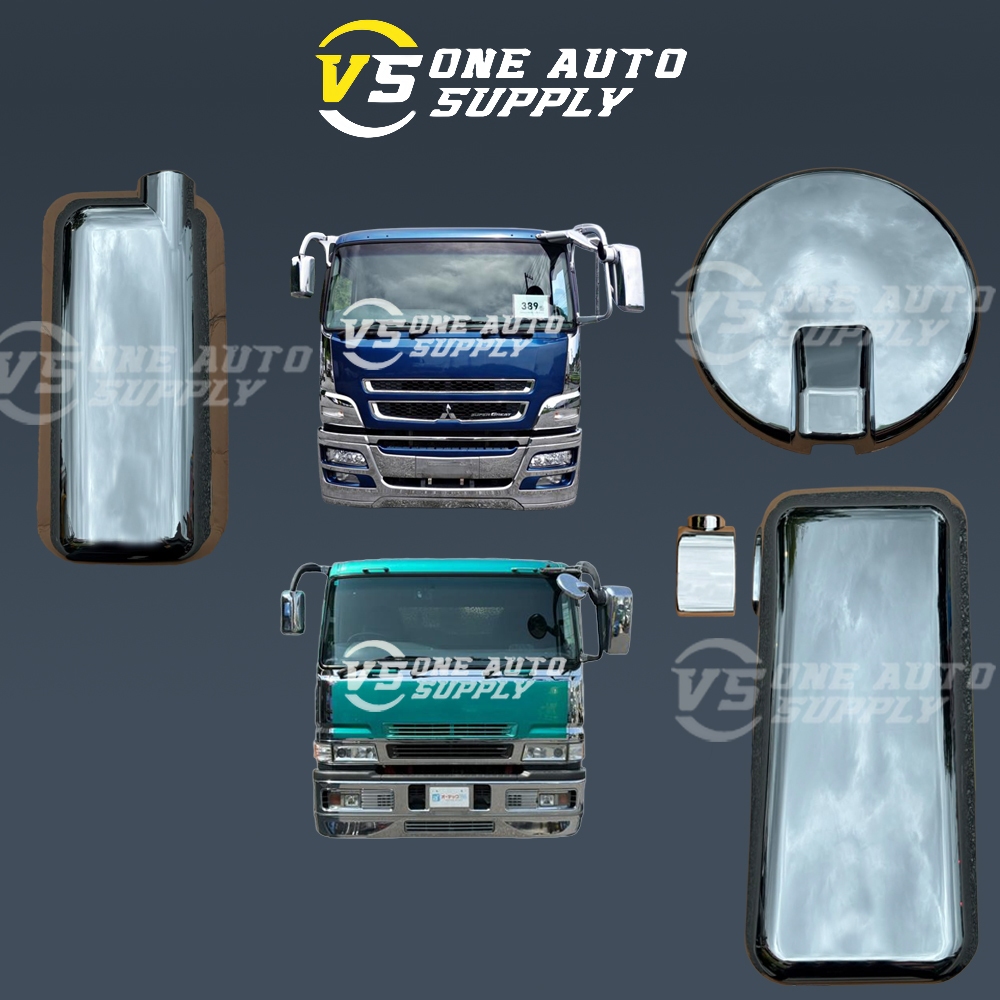 FUSO SUPER GREAT FV360 F420 FP51 FP510 CHROME MIRROR COVER
