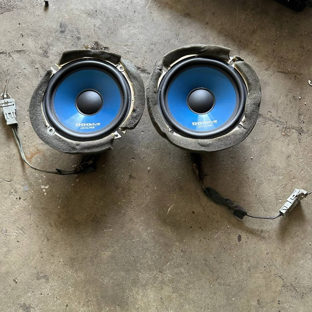 ALPINE SPEAKER (DDC-1750) 1SET JAPAN USED