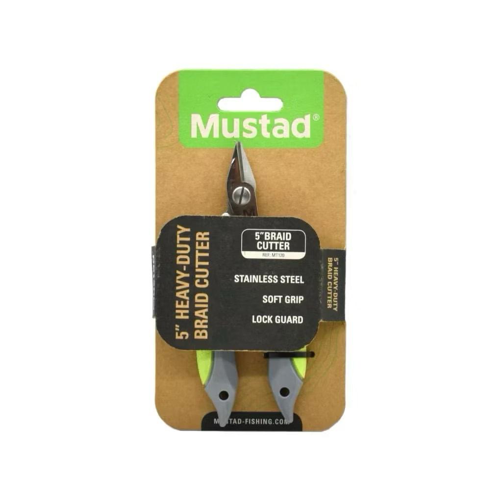 @ PUTTER MUSTAD 5 BRAID CUTTER FISHING PLIER สแตนเลส