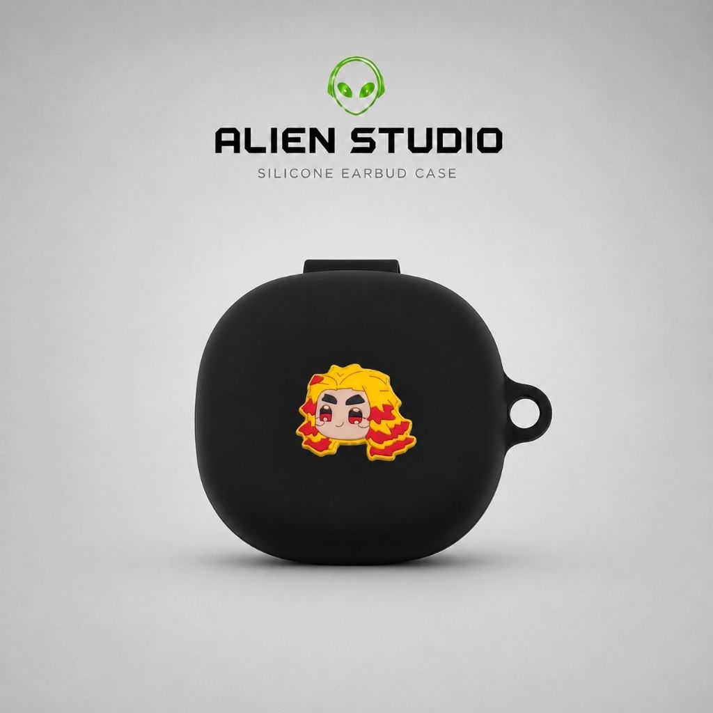ALIEN STUDIO3D สไตล์ซิลิโคนฝาครอบป้องกันสําหรับ Baseus WM01 Plus กรณี + ปากกาทําความสะอาด + เชือกเส้