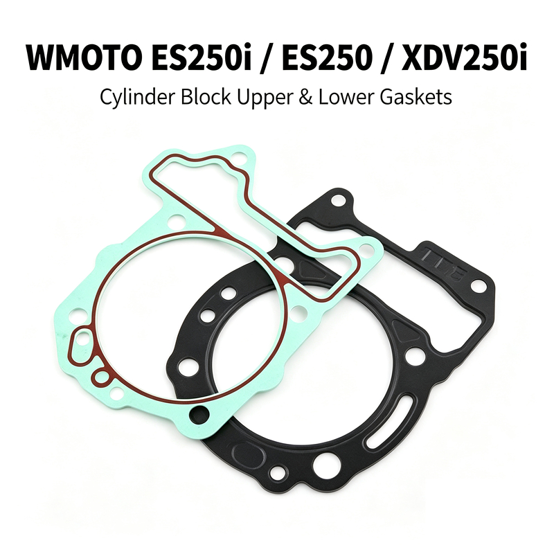 สําหรับปะเก็นเสื้อสูบ Wmoto ES250i, ES250, XDV250i, ปะเก็นบนและล่าง