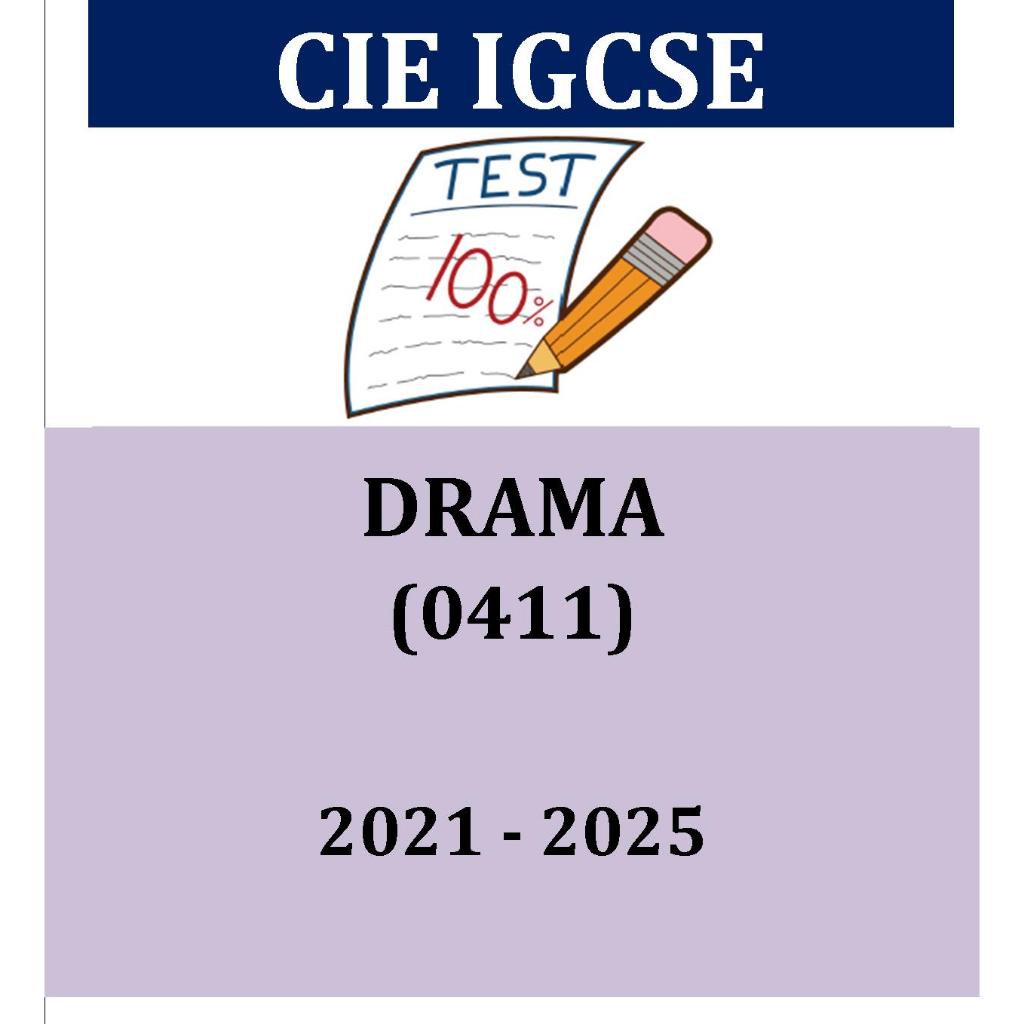 IGCSE DRAMA PAPER 1-PAST EXAM PAPERIALS (กระดาษพิมพ์)