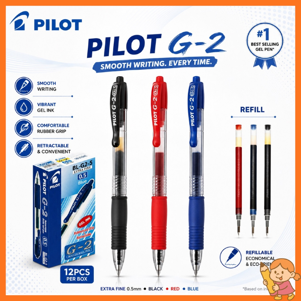 PILOT G2 PEN / PILOT G2 REFILL / PILOT G2 GEL PEN / PILOT G2 GEL PEN REFILL
