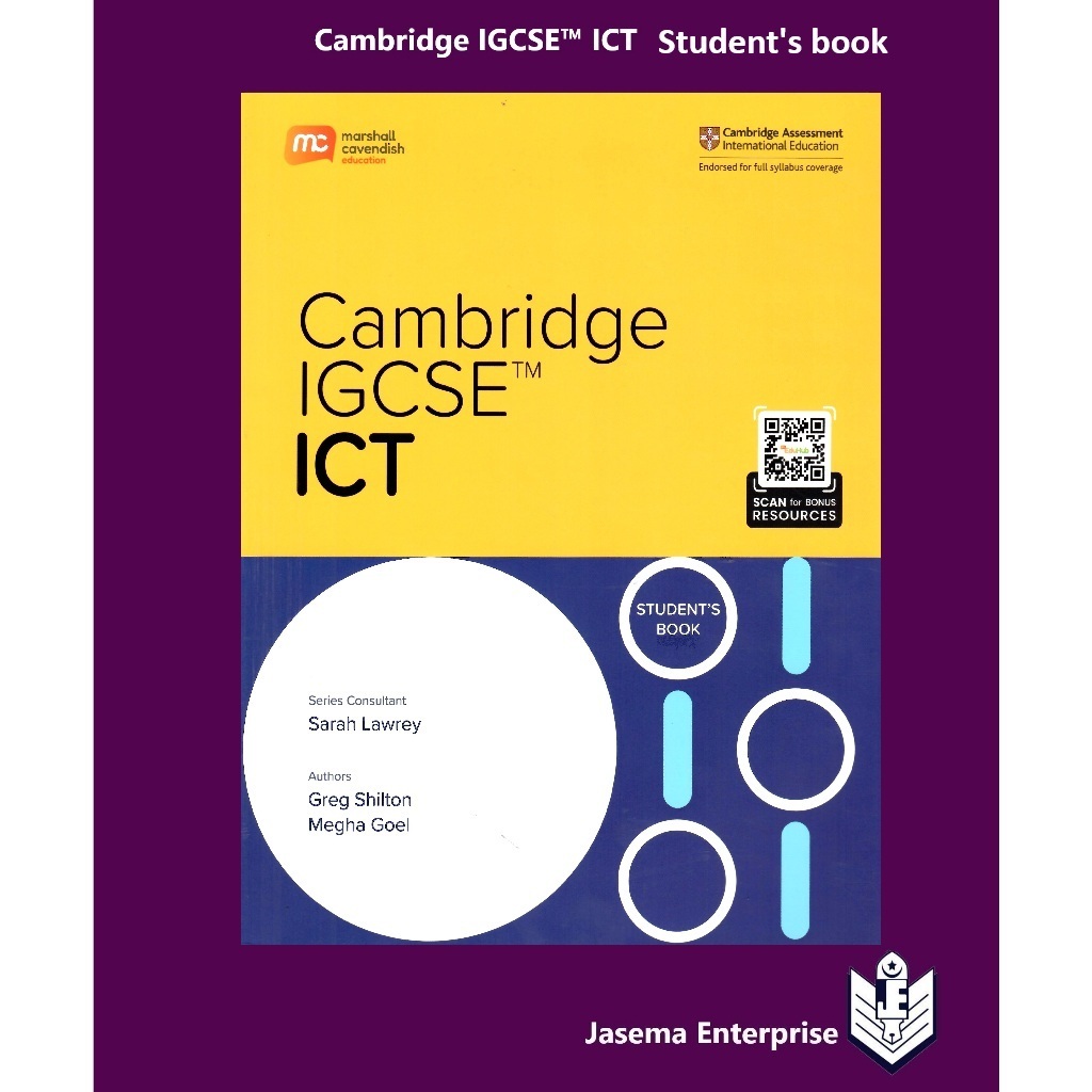 หนังสือนักเรียน Cambridge IGCSETM ICT [9789815027457]