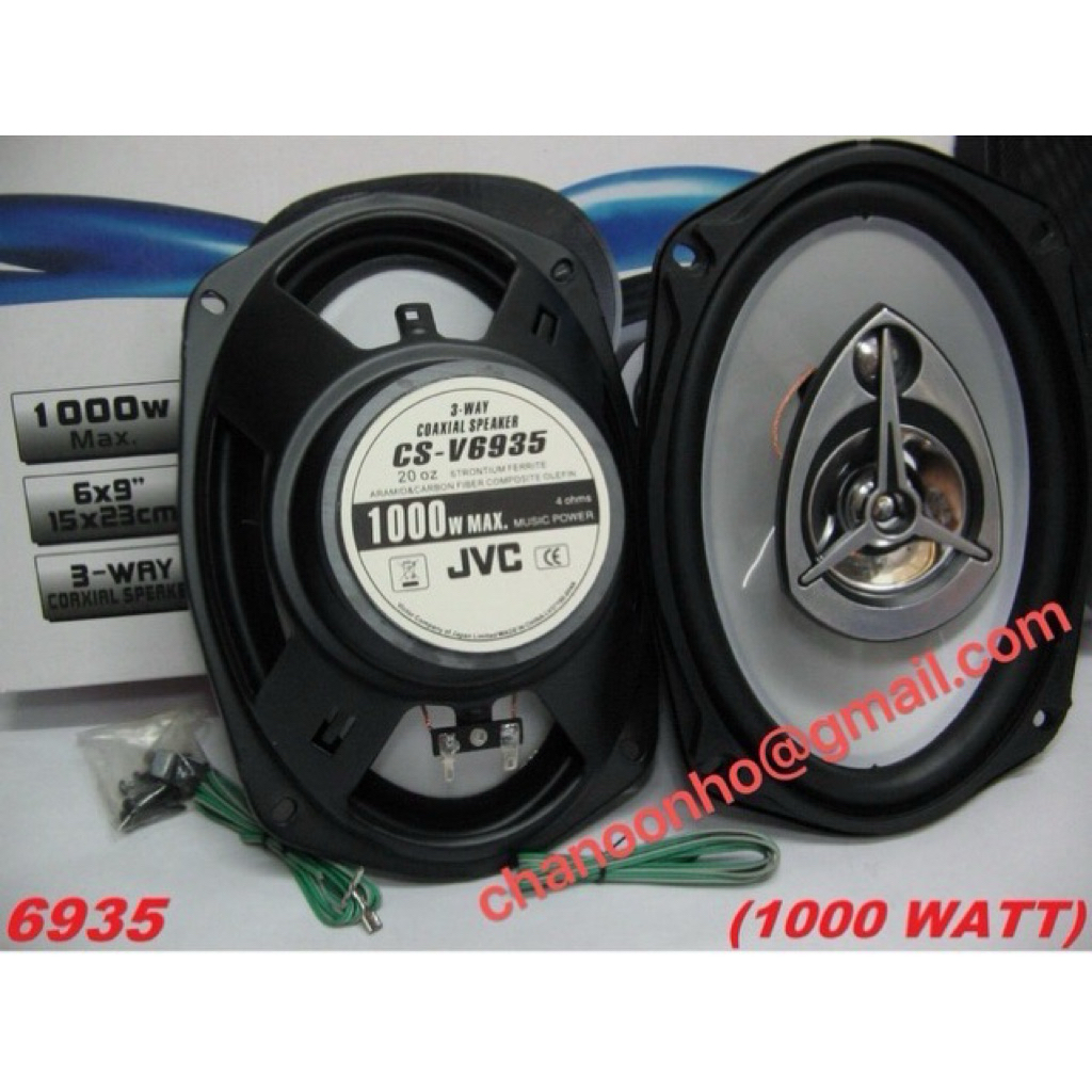 JVC 6X9 CS-V6935 1000 WATT 6X9 3-Way Mid Bass ลําโพงรถ Pioneer Sony ลําโพง kereta 6x9