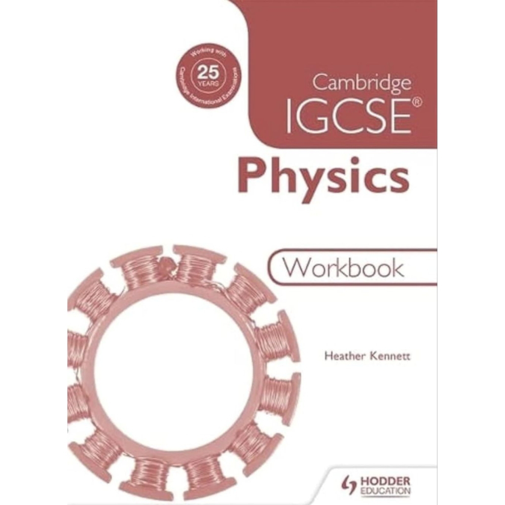 หนังสืองานฟิสิกส์ Cambridge IGCSE การศึกษา Hoder