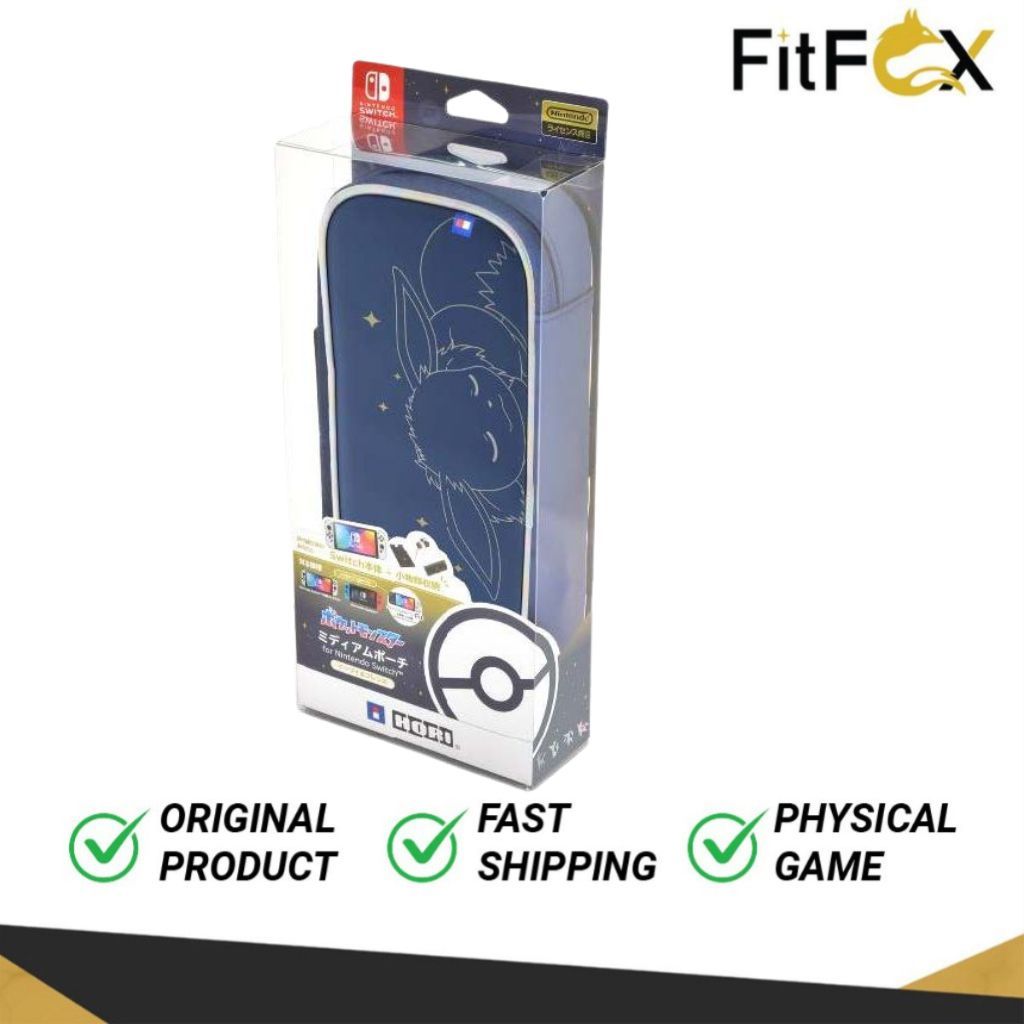 Hori Medium Pouch Eevee สําหรับ Nintendo Switch