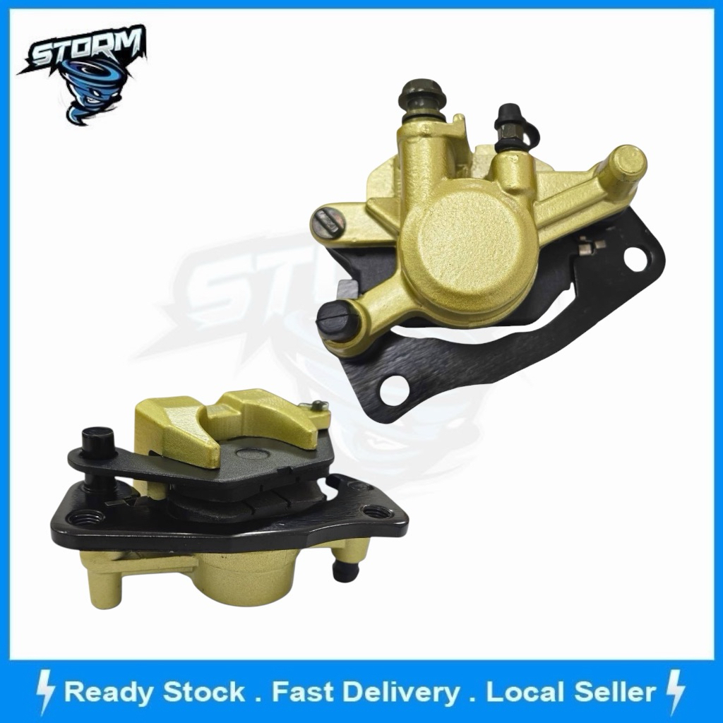 JLM GOLD LC135 V1 - V8 135LC 4 SPEE SRL115 SRL115 FI EGOS EGOLC EGOS FI ด้านหน้า CALIPER ASSY KELIPE