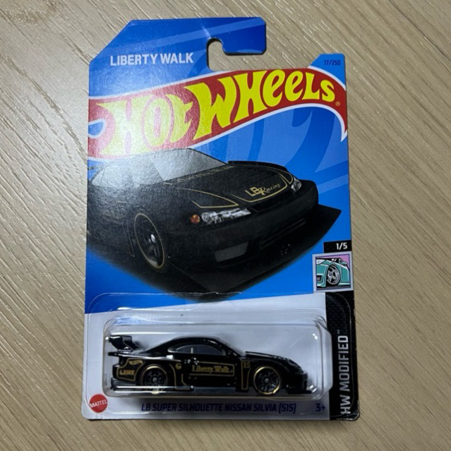 Hot Wheels LB Super Silhouette Nissan Silvia (S15) สีดํา! การ์ด JPN!