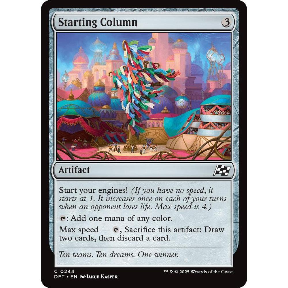 MTG: (DFT) C 244 - คอลัมน์เริ่มต้นการ์ดเดี่ยว Aetherdrift