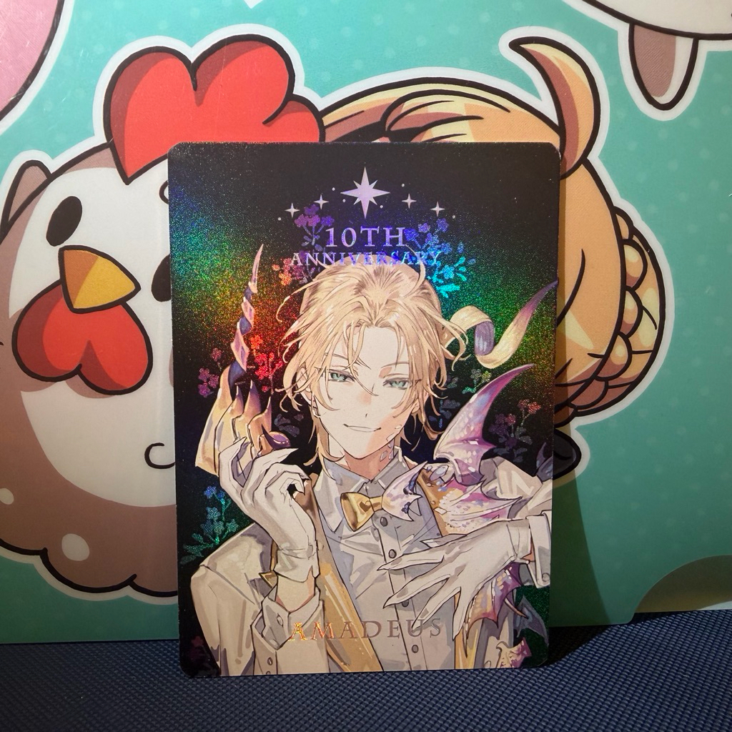 การ์ด Fgo Amadeus Mozart Star Shadow Illustration 10th Anniversary Special (Fate Grand Order)