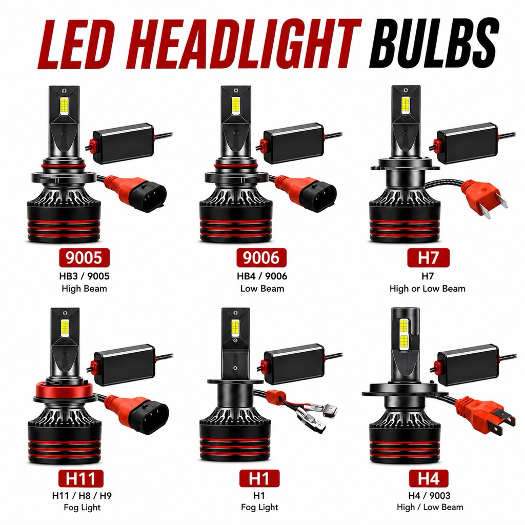 ไฟหน้ารถ 180W 18000LM หลอดไฟรถยนต์ Canbus LED H4 H7 H11 Canbus หลอดไฟคุณภาพสูง Auto LED ไฟหน้า Canbu