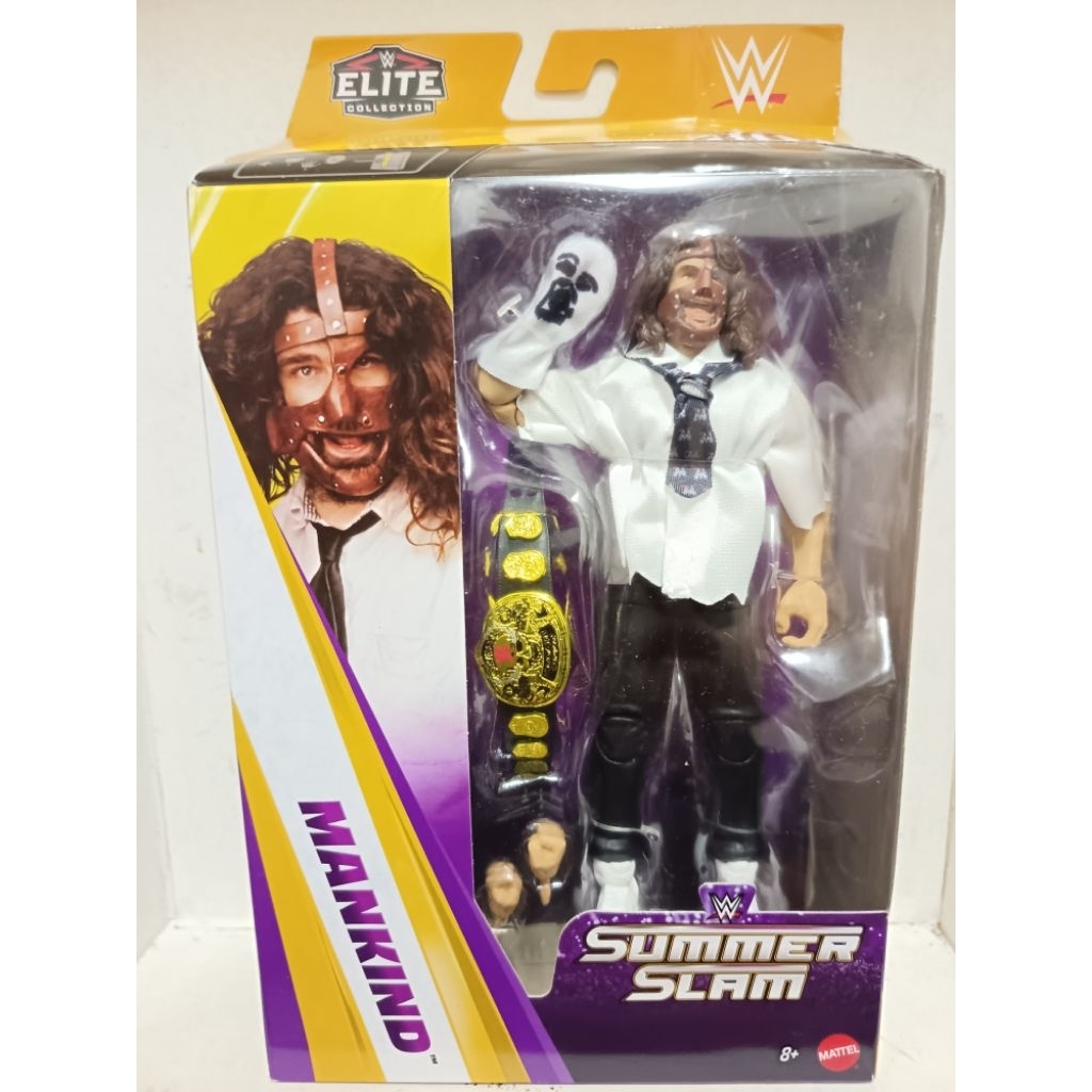 Mattel WWE Elite SummerSlam Mankind Wrestling Action Figure