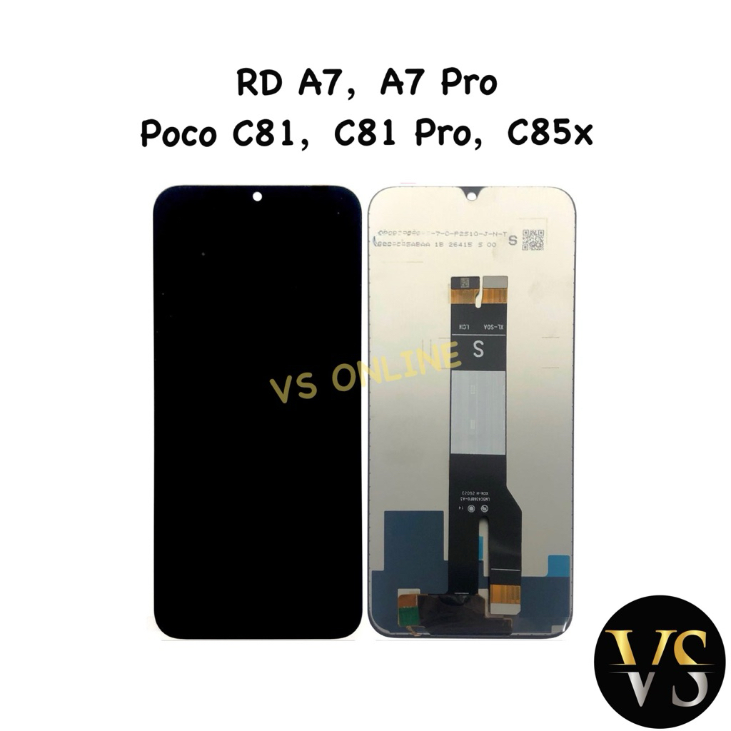Redmi A7 A7 Pro Poco C81 C81 Pro C85x จอแสดงผล LCD คุณภาพระดับพรีเมียม