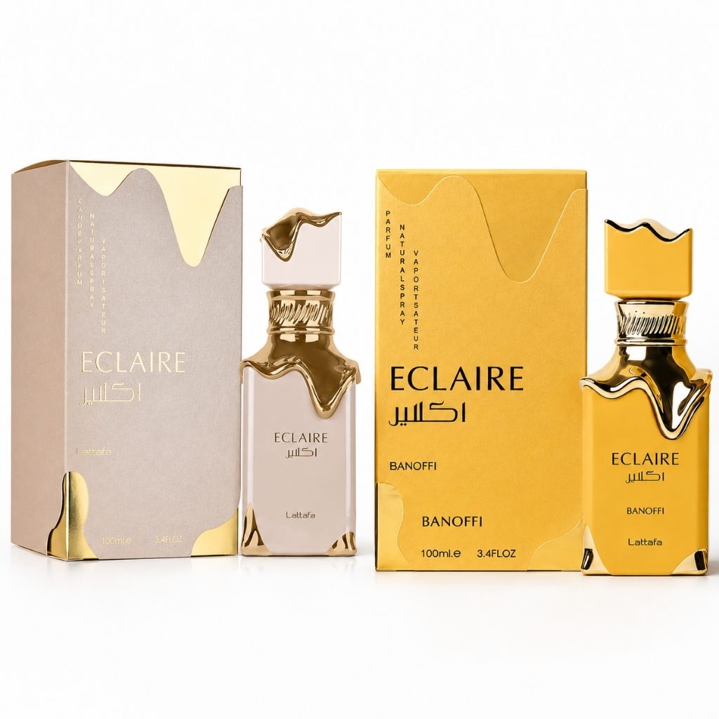 🏷แท้100% Lattafa Eclaire, Banoffi EDP Spray 100ML.