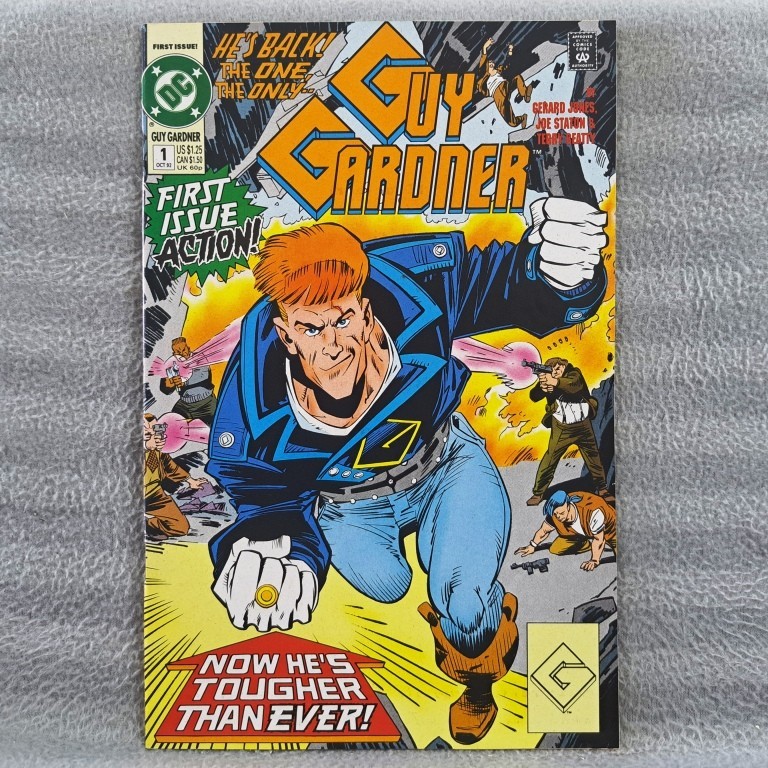 Guy Garder: Warrior 1 (DC Comics) ฉบับแรก (Gerard Jones, Joe Staton) GREENLANTERN