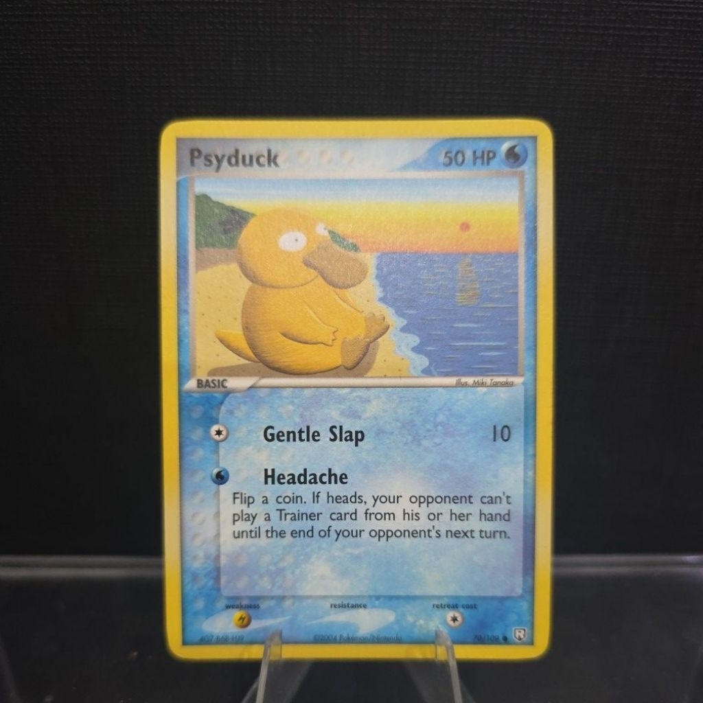 2004 การ์ด Psyduck**