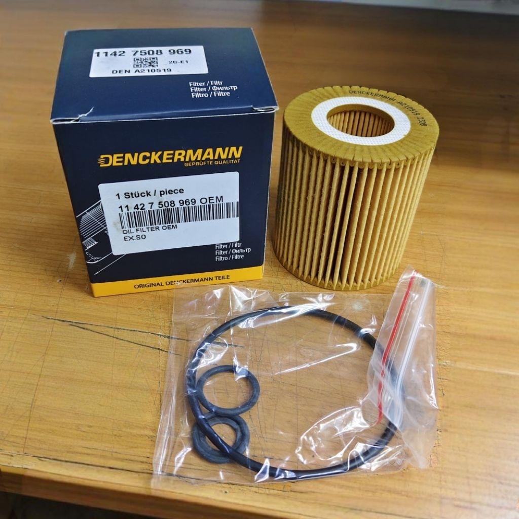 11 42 7 508 969 OEM BMW กรองน้ํามัน E46 E90 E60 E81 E87 E84 E83 N42 N43 N45 N46 11427508969