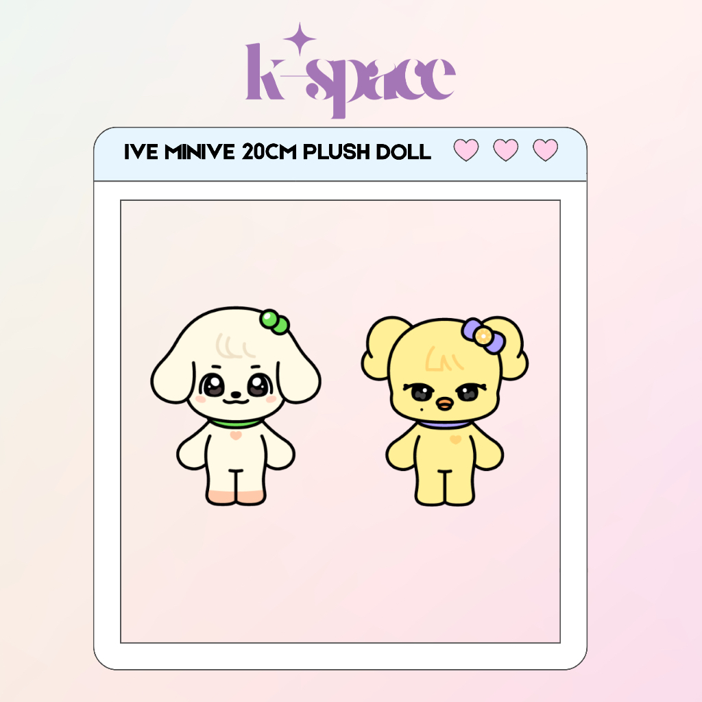 IVE MINIVE 20CM PLUSH ตุ๊กตา