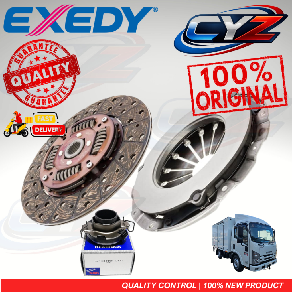 EXEDY ชุดคลัทช์ JAPAN Isuzu Hicom 2.8 Turbo / NLR / NKR Pro 4JH1 10" 250mm JAPAN