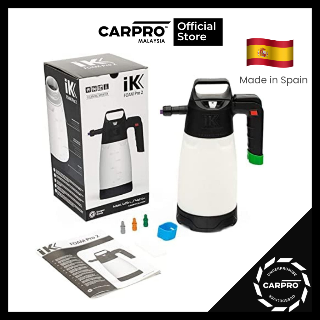 IK Foam Pro 2 Sprayer (1.25L) - เครื่องพ่นโฟมแบบแมนนวลระดับพรีเมียม- รถโฟมหิมะ/ล้างจักรยาน (ผลิตในสเ