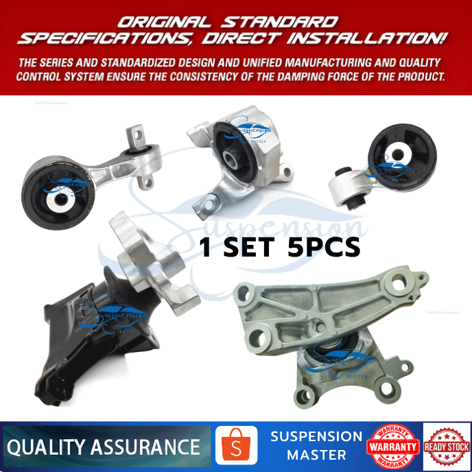 5 IN 1 - ขายึดเครื่องยนต์ - HONDA CIVIC TYPE R 2006-2012 FD2 -MK8/K20A HONDA FN2/2.0 TYPE R MTM