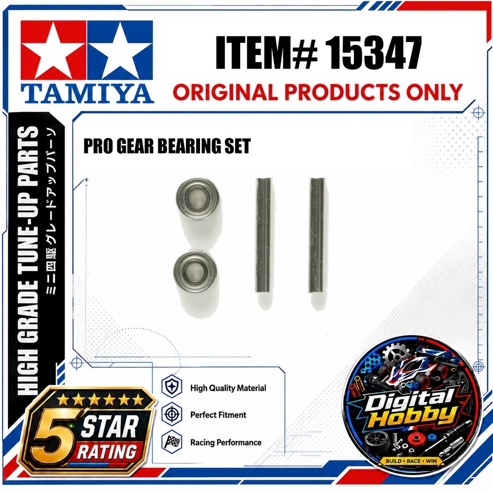 Tamiya 15347 Pro Gear Bearing Set Mini 4WD 520 Ball Bearings
