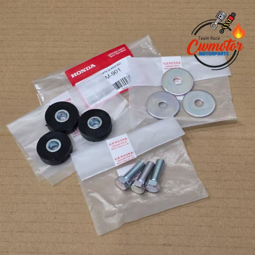 HOND4 EX5 SCREW HANDLE SET (SCREW (3PC/1SET) + ยาง (3PC/1SET) + WASHER (3PC/1SET) ชุด