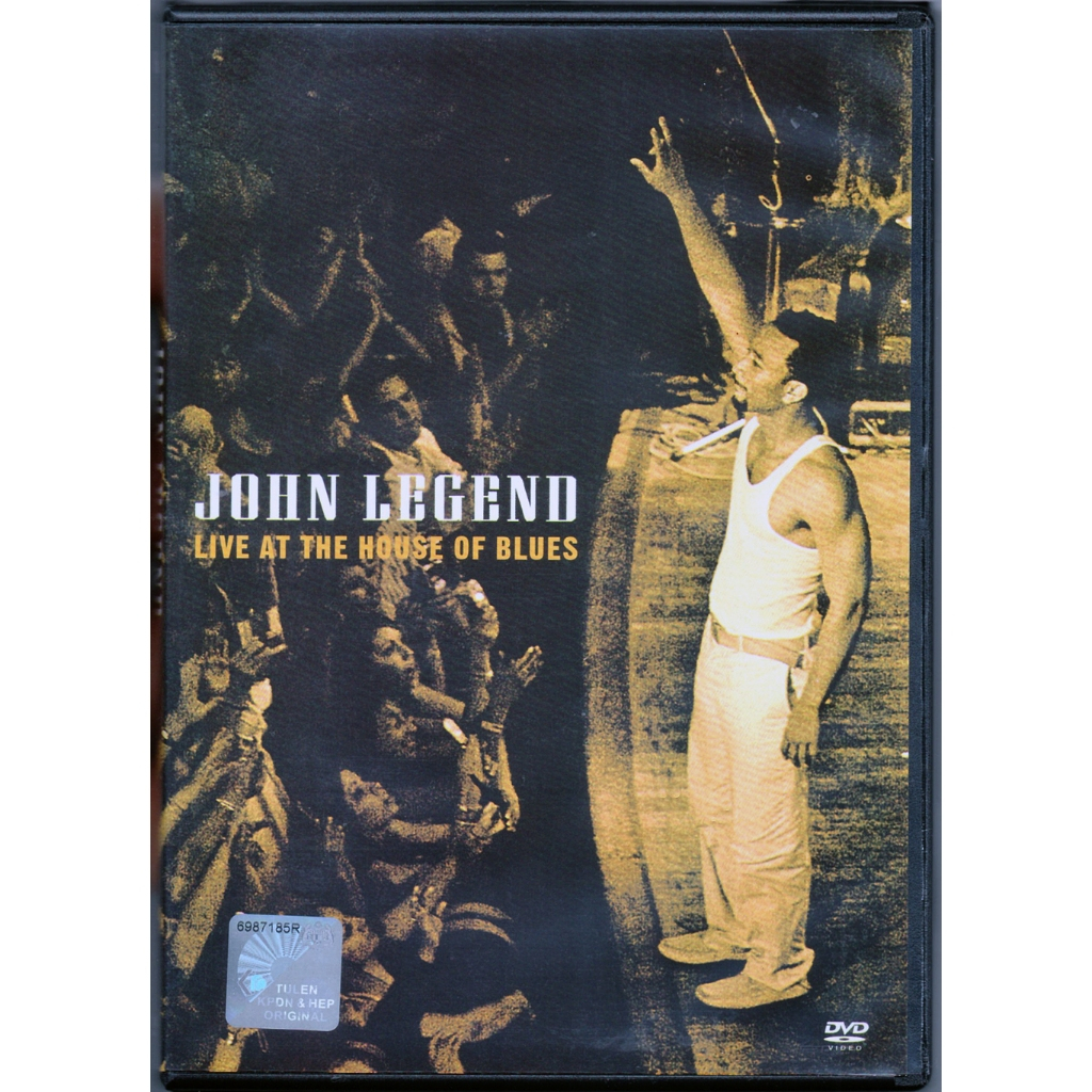 JOHN LEGEND - Live At The House of Blues 2005 SONY BMG MUSIC DVD SEALED