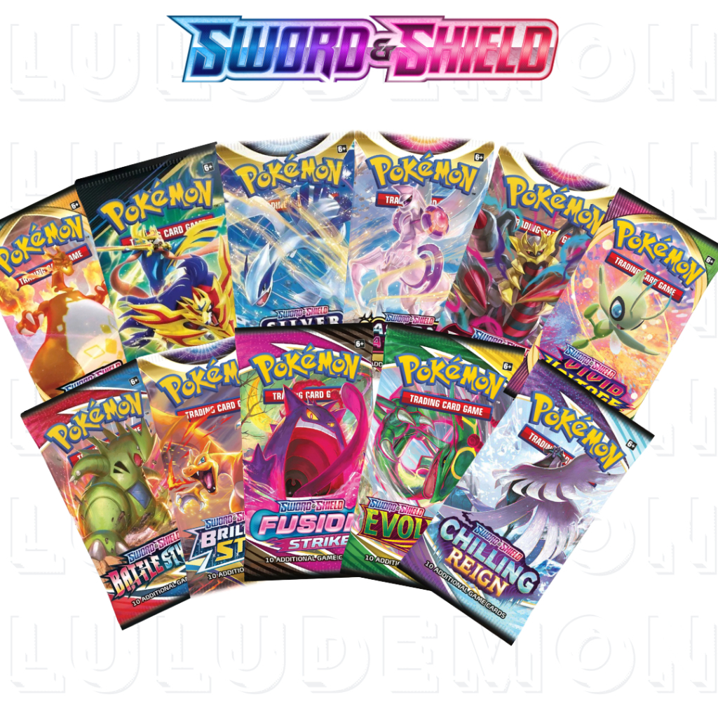 (LIVE RIP)Pokemon TCG SWSH[ภาษาอังกฤษ]Fusion Strike/Crown Zenith/Evolving Skies/Lost Origin/Brillian