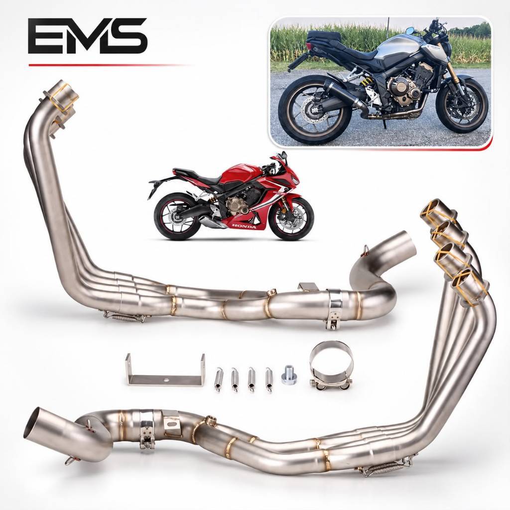 Honda CB650F CBR650F CB650R CBR650R Full System Exhuast Header ท่อสแตนเลส 2014-2016yrs
