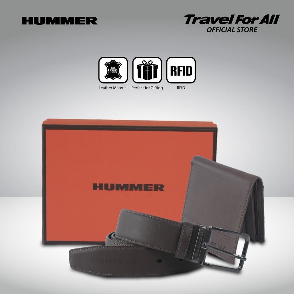 HUMMER SET WALLET+AUTO BELT - E1813123251