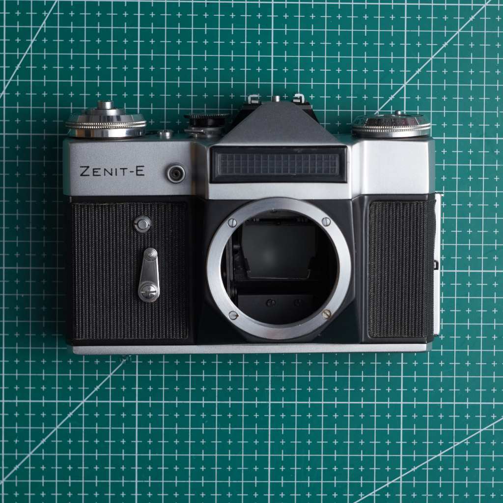 Zenit E FILM TESTED 35 มม. กล้อง slr วินเทจ