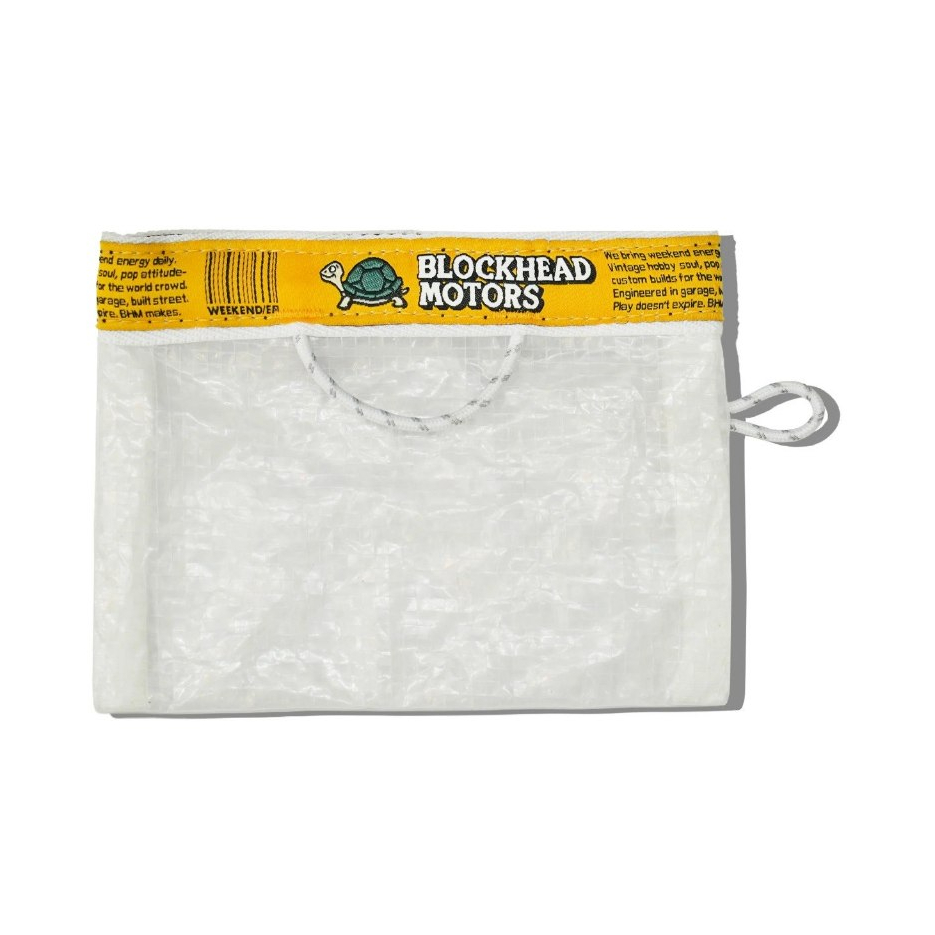 BLOCKHEAD MOTORS x WEEKEND(ER) FLAT Pouch / XS (LIMITED EDITION)