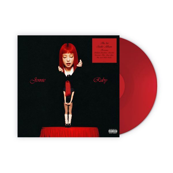 JENNIE- The 1st Studio Album [Ruby Vinyl] (ระบุแล้ว) (LP)