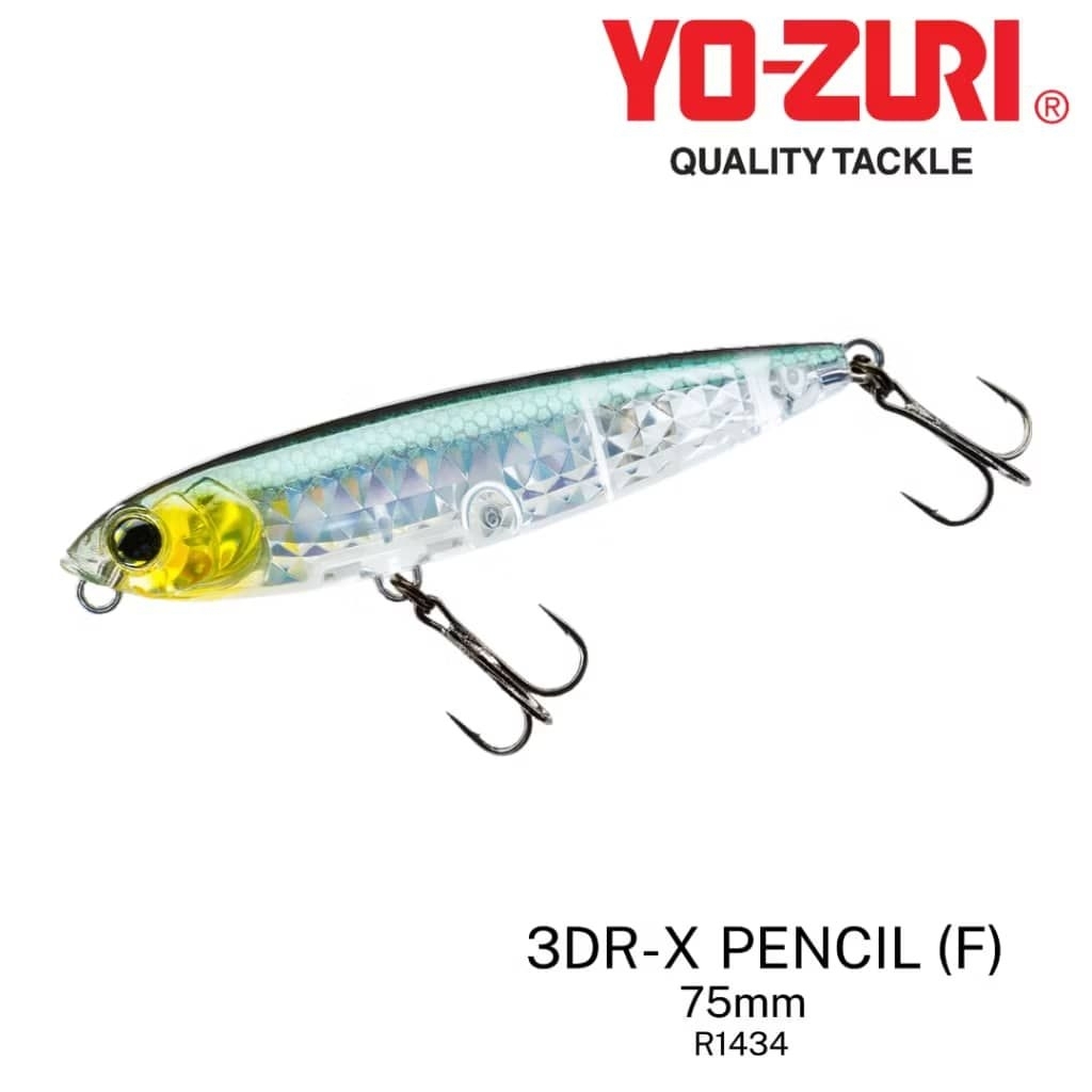 YO-ZURI YOZURI 3DR-X R1434 PENCIL FLOATING FISHING LURE